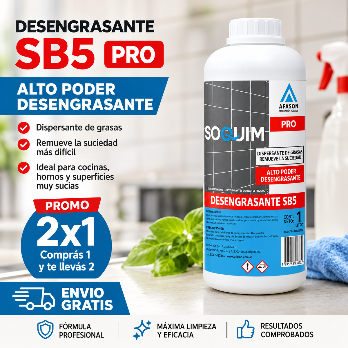 SOQUIM™ PRO – Máximo Poder Contra la Grasa | 2x1